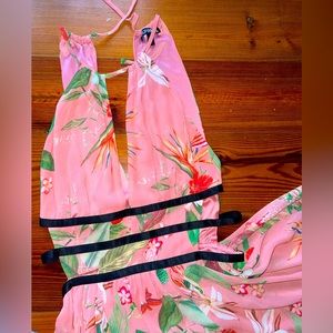 Express full length floral dress